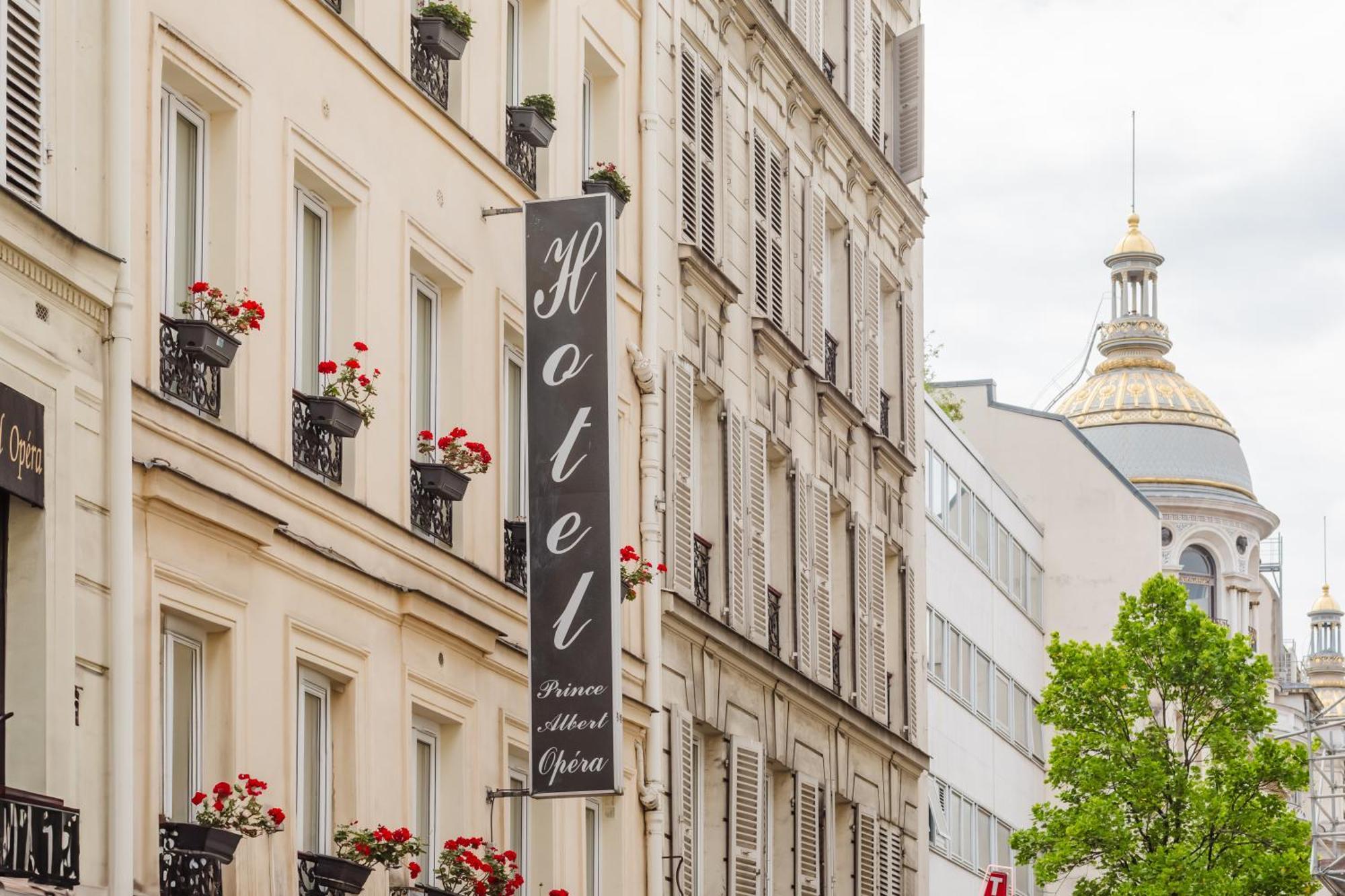 Hotel Prince Albert Opera Paris Eksteriør bilde