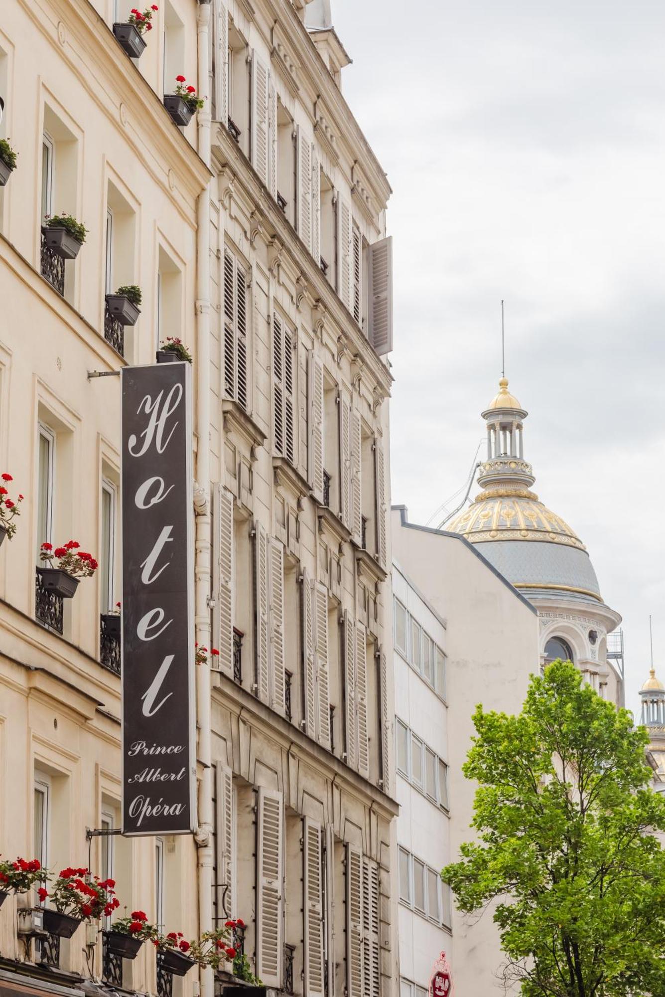 Hotel Prince Albert Opera Paris Eksteriør bilde